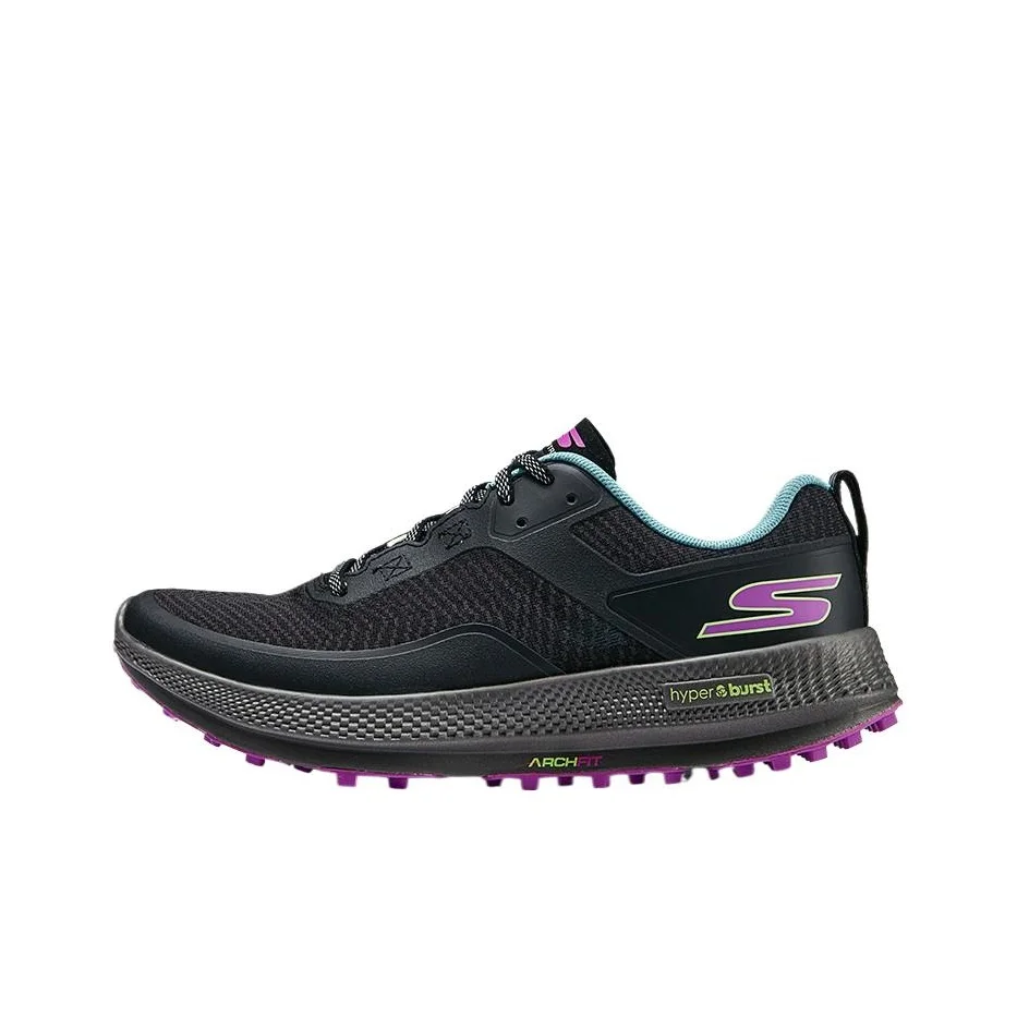 Skechers Women's GO Comfortable Cushioning, Wear Resistant Low top Running Shoes Women's Black 172077-BKPK