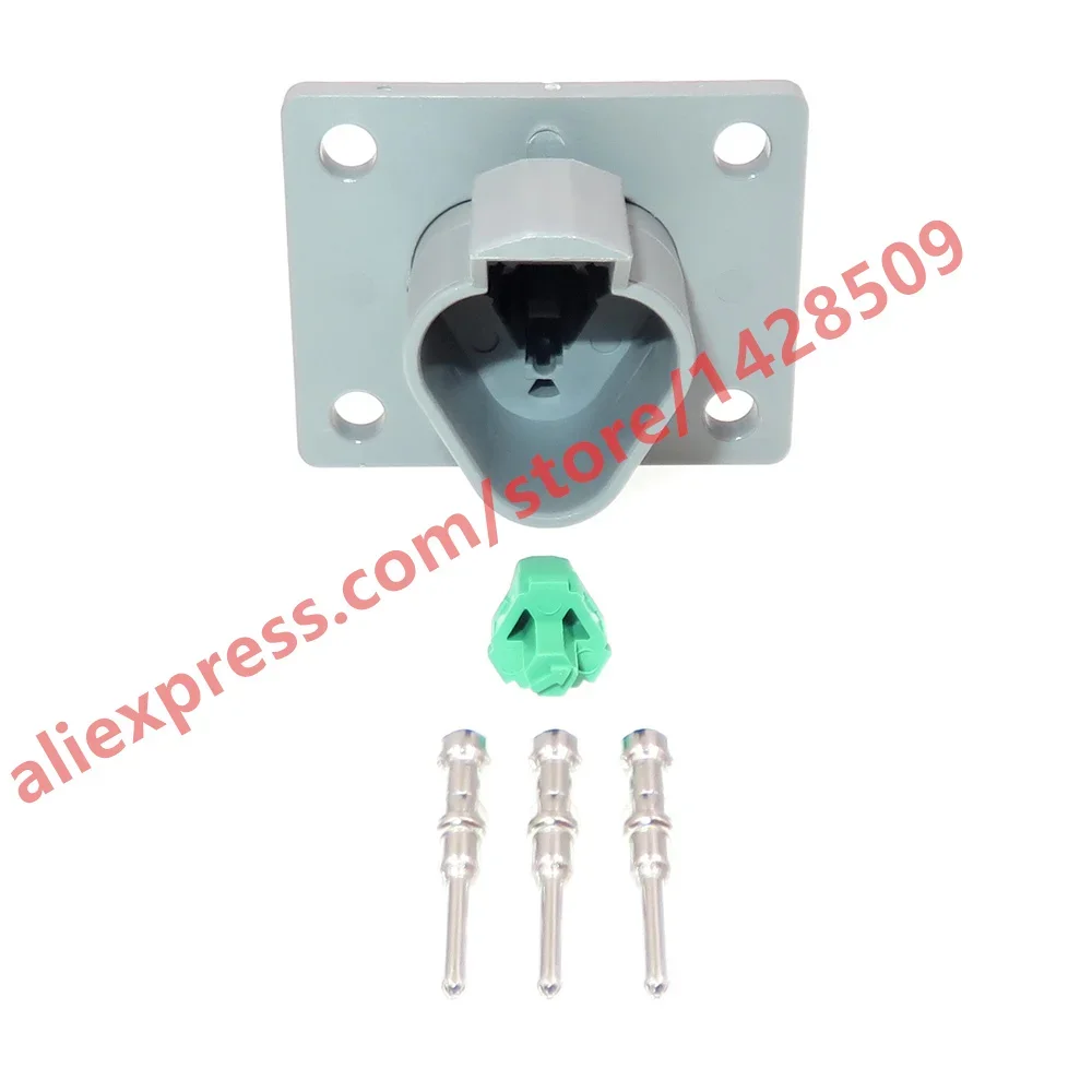 1 Sets 3 Pin DT04-3P-L012 Automotive Accessories Auto Plastic Housing Waterproof Wiring Connector With Terminal