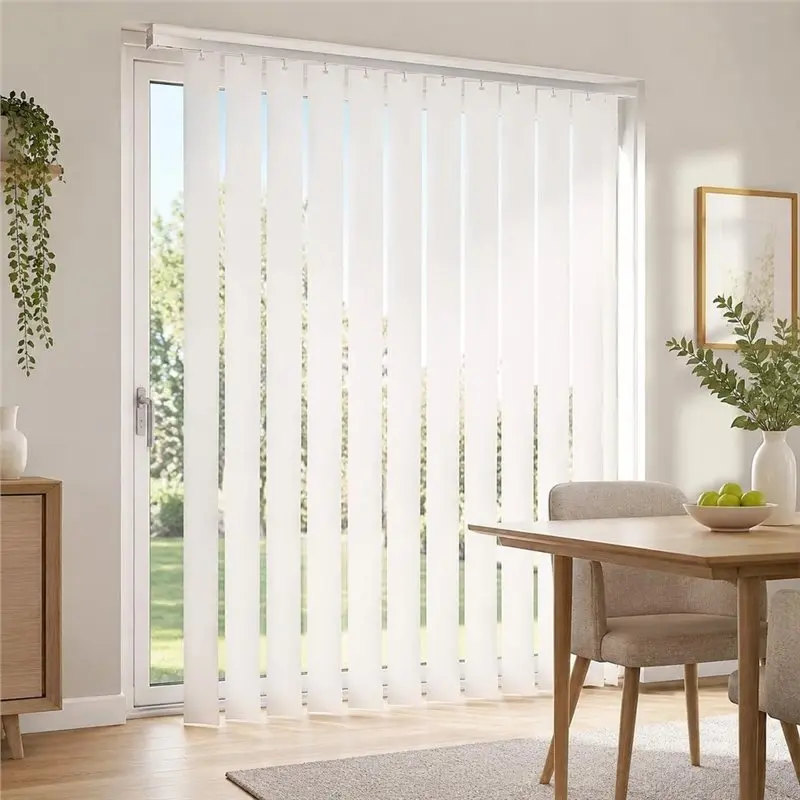 【Big deal】82.5 X 3.5 Inch White PVC Blinds Slats For Vertical Blinds