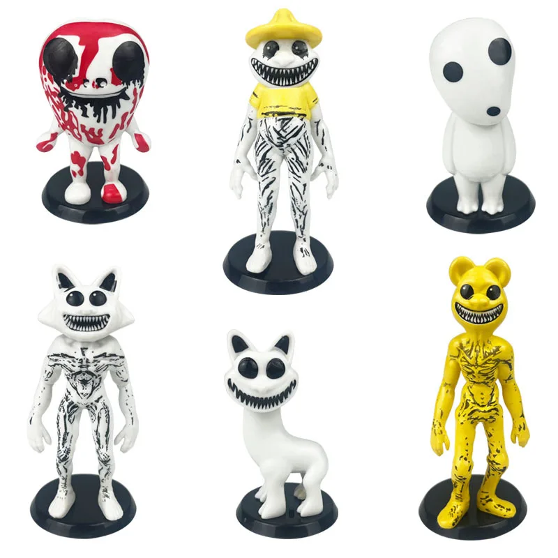 New product deformed zoo figurine administrator doll horror game peripheral model toy ornaments