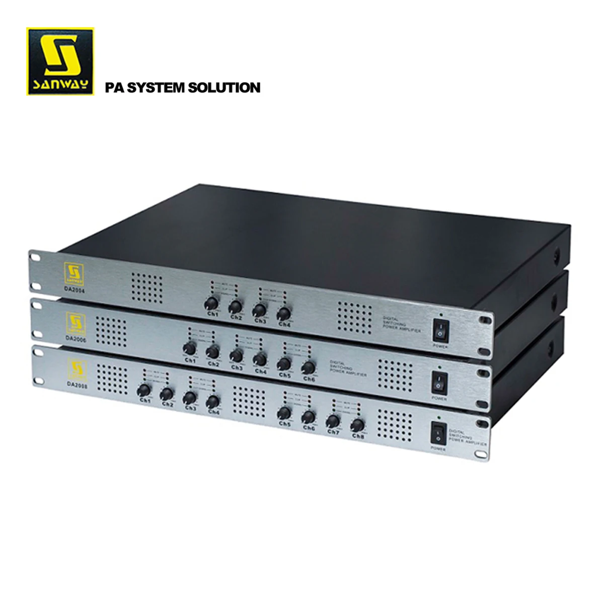 

DA2006 6 Channel Class d Audio Power Amplifier Design for Home Theater