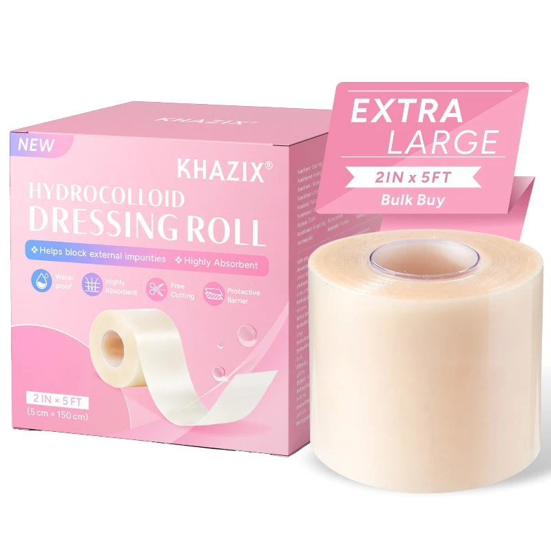 2 Boxes Trimmable First Aid Bandage Roll Portable Outdoor Skin Protector Quick Apply Tape Boost Wound Healing Effect