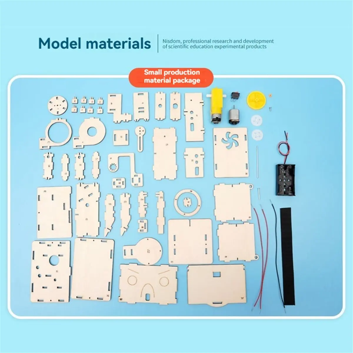 DIY Bubble Blowing Robot Model Kit Technologia Science Experimental Tool Kit Wooden Puzzle Games for Students