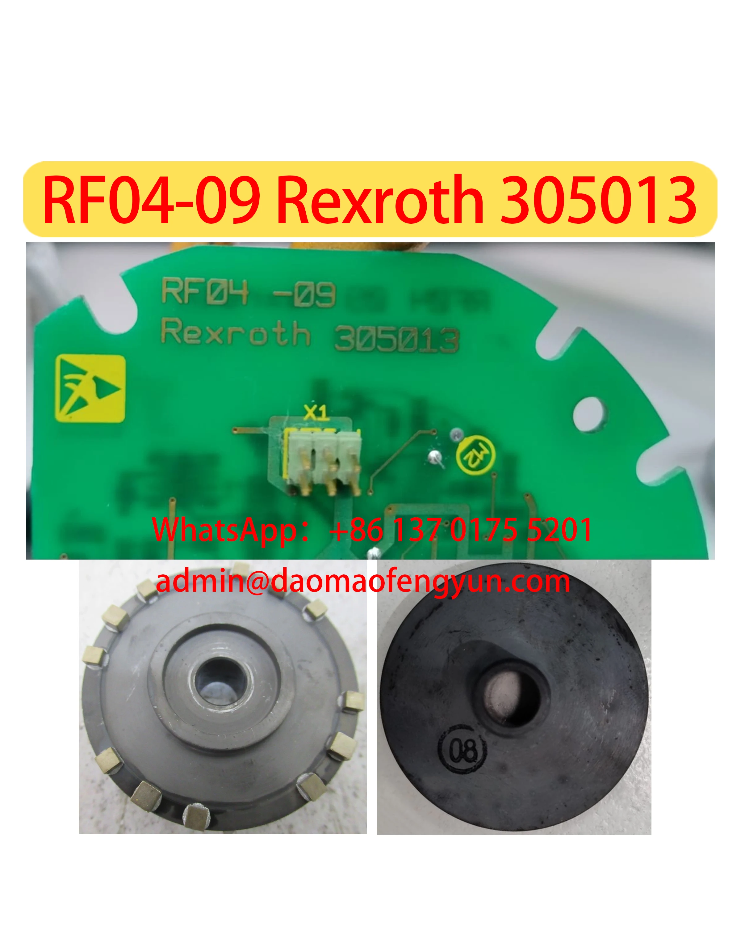 RF04-09 Rexroth 305013 Used Rotary Encoder Board and Components Complete Kit，Fast shipping