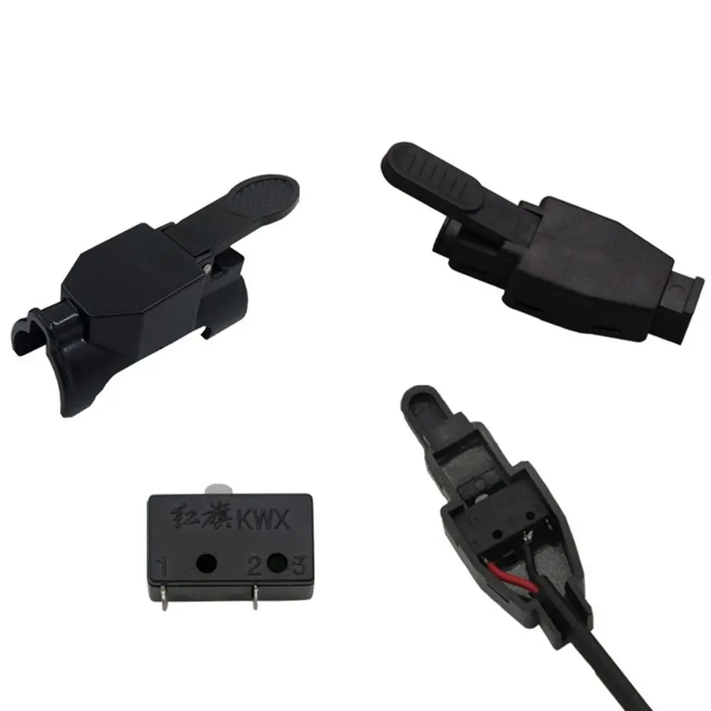 Universal Switch Trigger Micro Switch Metal Plastic Torch Switch Trigger Shell w/Micro Switch for TIG Argon Arc Welding