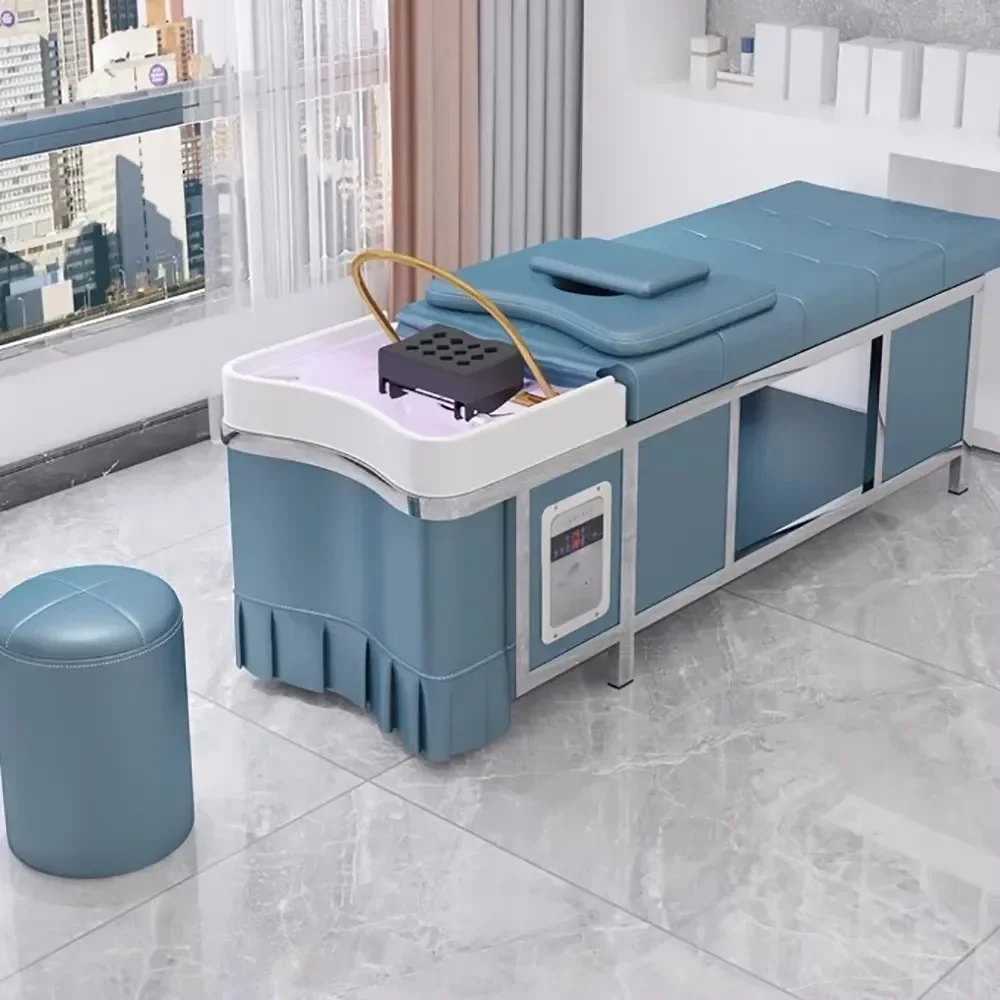 Ergonomic Lounge Shampoo Bed Portable Luxury Fashion Simple Hair Shampoo Bed Comfortable Modern Cadeira De Barbearia Furniture