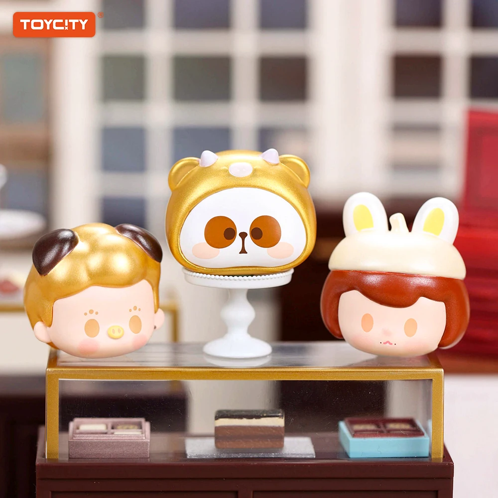 Série de aventura com sabor de cacau TOYCITY – Conjunto de adesivos para caixa cega misteriosa, brinquedos magnéticos fofos para geladeira (mini figura aleatória)