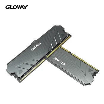 Gloway Ram memory DDR4 (16GBX2) kit 3200mhz 8GB with heat sink compatible for desktop memory 288PIN DIMM computador Memória Ram