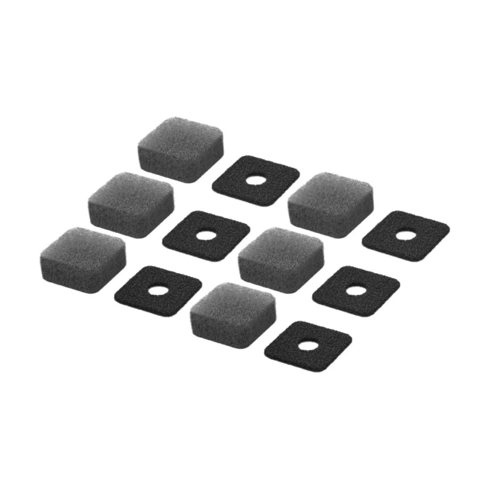 6 stuks microfoon windmof ruisonderdrukking geluidsisolatie camera-accessoires voor x3