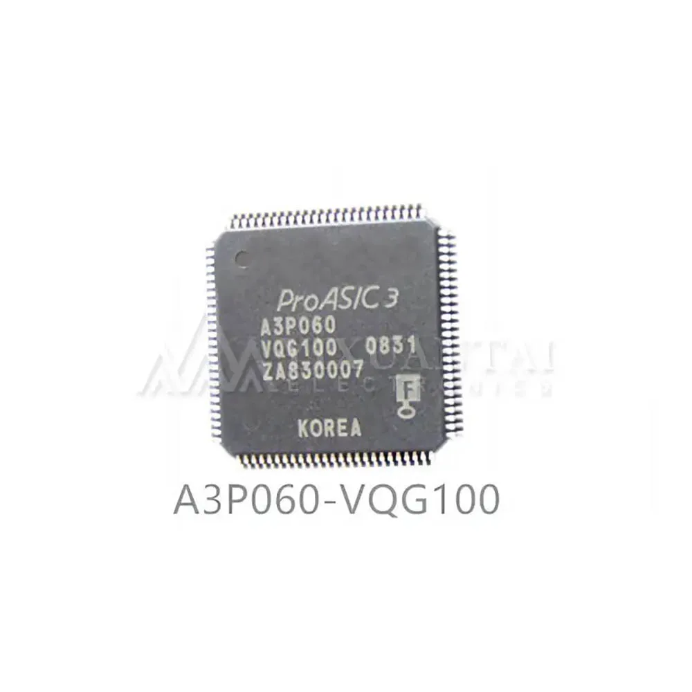 10pcs/Lot  A3P060-VQG100 FPGA ProASIC@3 Family 60K Gates 231MHz 130nm Technology 1.5V 100-Pin VQFP Tray  New