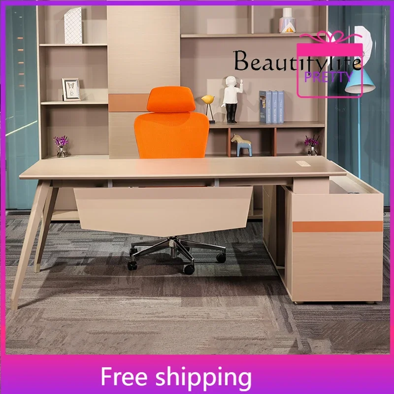 Boss Desk Combination Simple Modern Manager President Desk Office Furniture