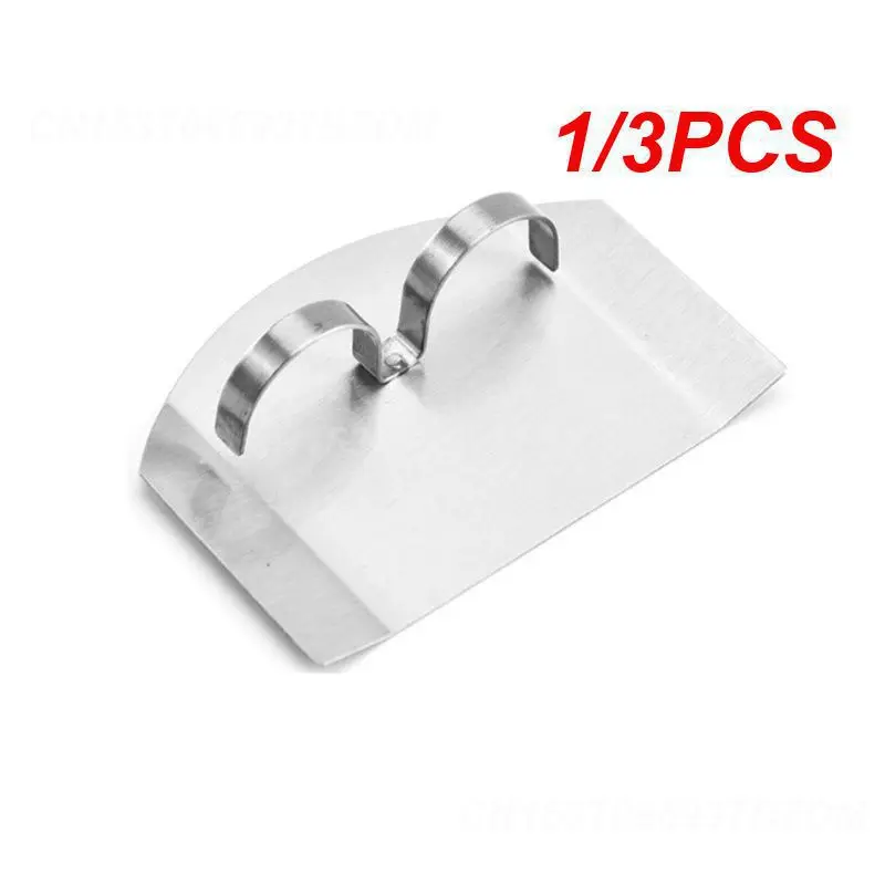 1/3PCS Stainless Steel Hand Finger Protector Chef Finger Guards For Cutting Guard Finger Protector Avoid Hurting Kitchen Tool