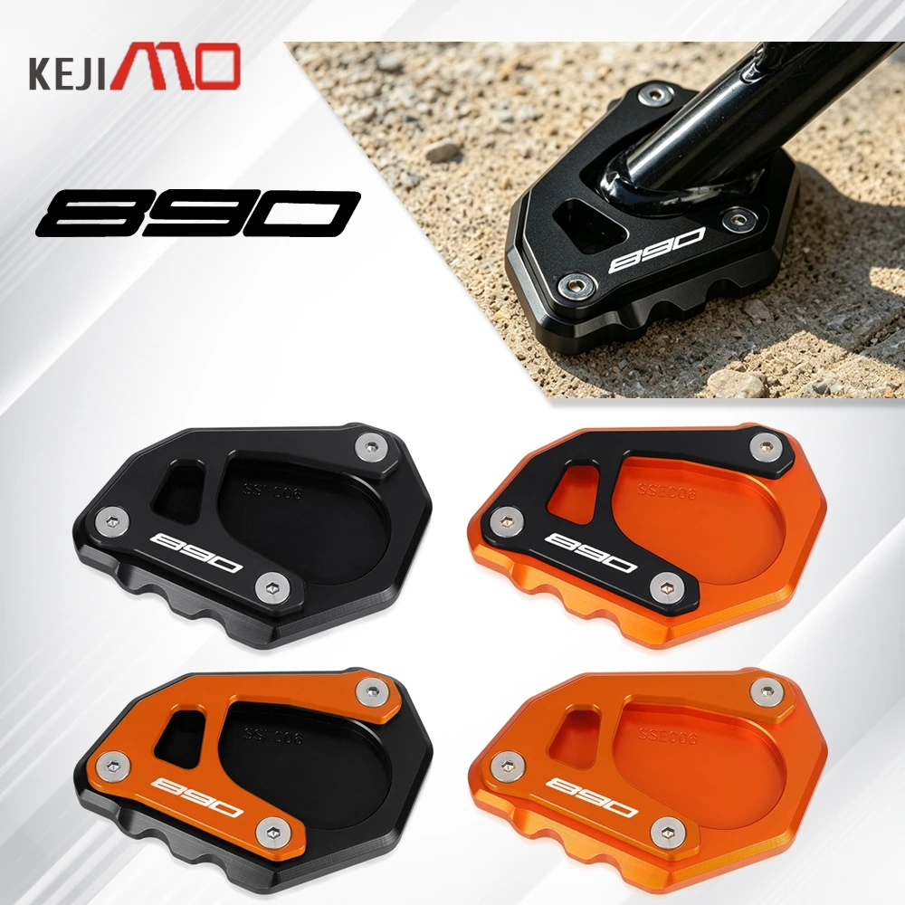For KTM 790 890 Adv 790 890 Adventure S R 2019-2026 New Motorcycle Accessories Kickstand Enlarger Pad Side Stand Extension Plate