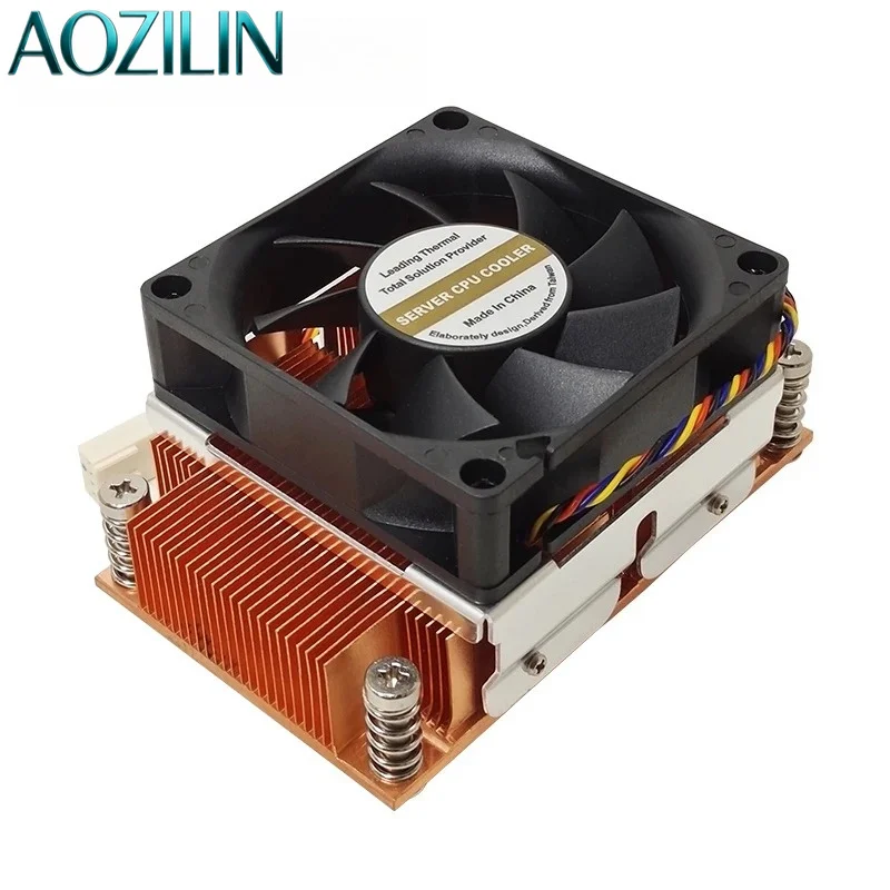 AOZILIN 2U LGA2011 Narrow ILM (94*56 hole distance) Socket Server CPU Cooler With Thermal Compound  TDP Up To 110W