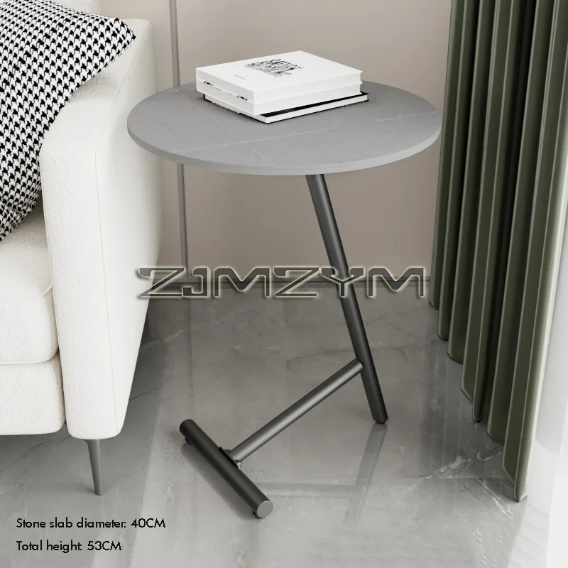 

Современный журнальный столик, креативный круглый столик для спальни, приставной шкафчик для гостиной, спальни, угла и балкона