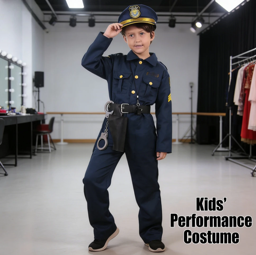 

Детский костюм офицера для ролевых игр, карнавалов, фестивалей, сценических выступлений и маскарадов