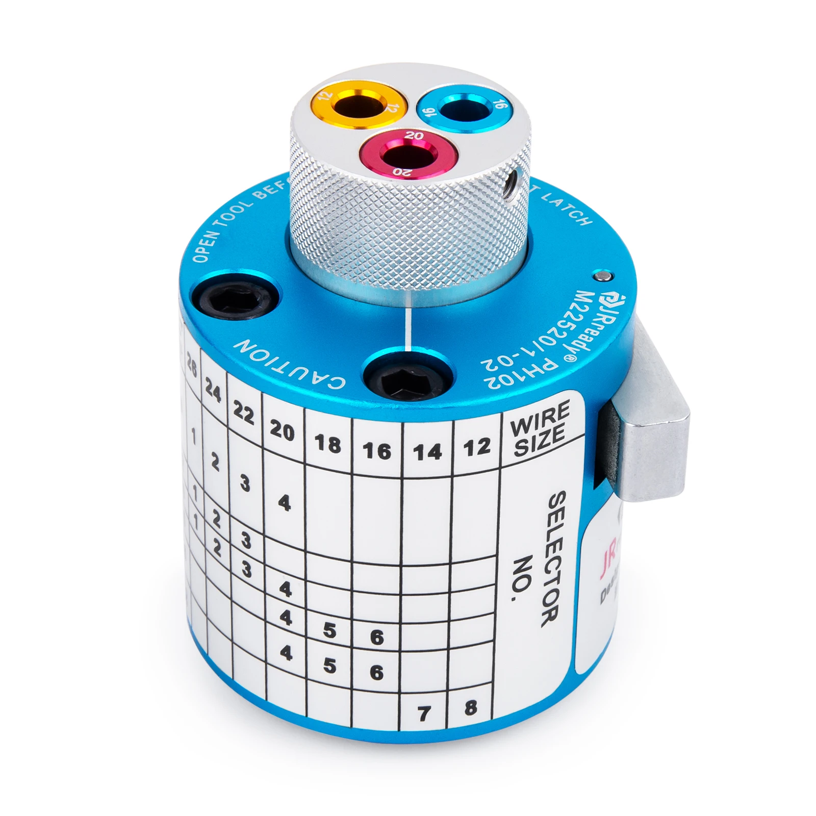 JRready Turret Head For M38999 Series MIL Pin/Socket For Wire Range 12 to 26 AWG Wire For Electrical Connector