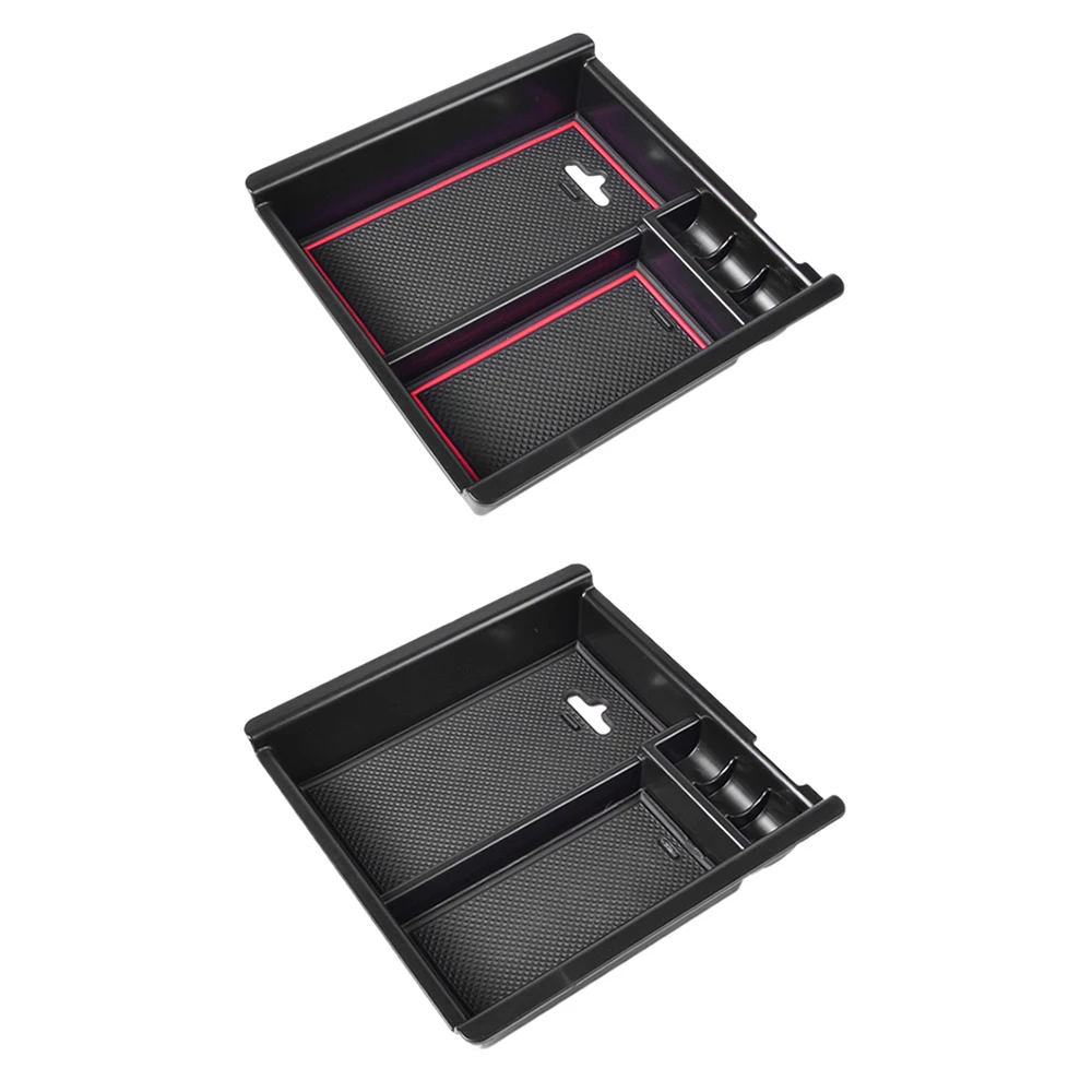 

Центральный лоток-органайзер подходит для Toyota Tacoma 2016-2019 ABS, черный, красный, центральный лоток-органайзер