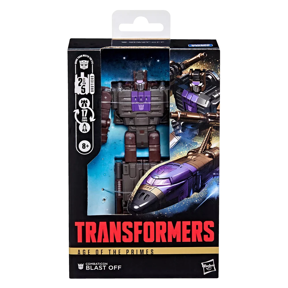 Hasbro – transformateurs originaux Age of the Primes Combaticon, 14cm, classe de luxe, joli modèle de dessin animé, jouets figurines, nouvelle collection