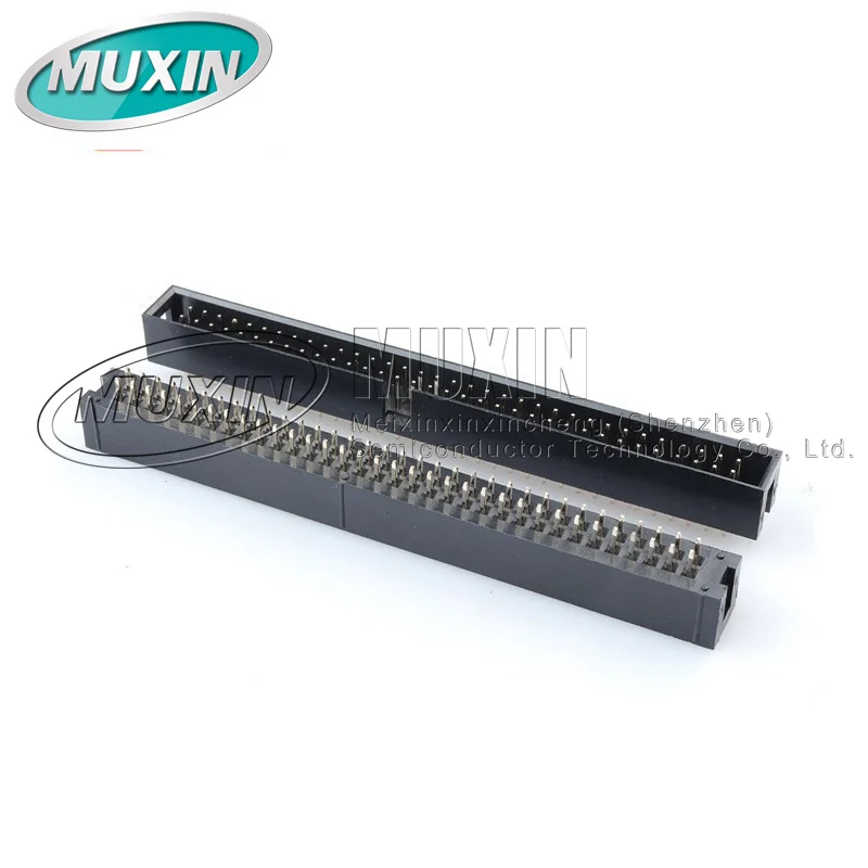 مقبس بسيط القرن ، دبوس مستقيم ، 1.27 مللي متر ، DC3-8 ، 10 ، 16 ، 20 ، 26 ، 30 ، 34 ، 40 ، 50 ، 60 ، 68P ، 10 قطعة مجموعة #4