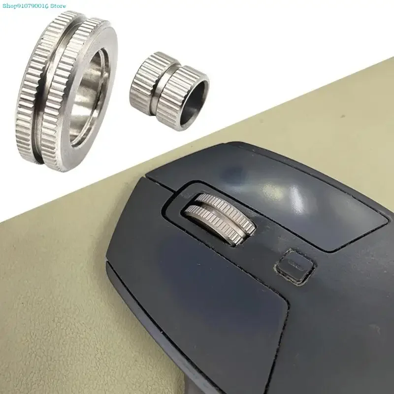 Stainless Steel Mouse Roller For Logitech MX 2S Mouse Metal Wheel Replace Aluminum Gaming Mouse Accessories Repair Tools