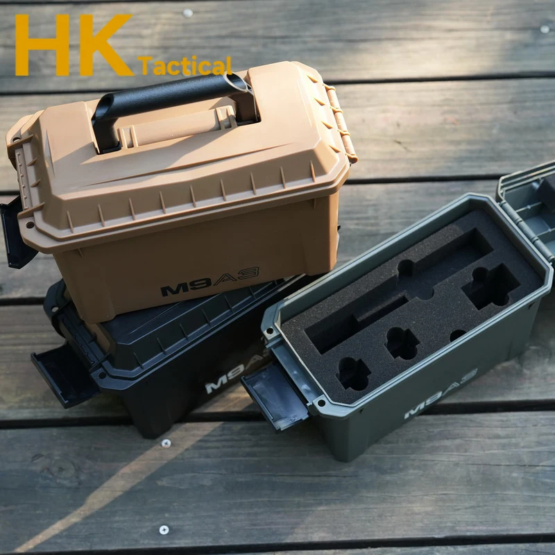 Tactical PP BLT Waterproof Protective Safety Tool Gun Case Ammo Magazine Box Equipment Instrument Case Impact Resistant Tool Box