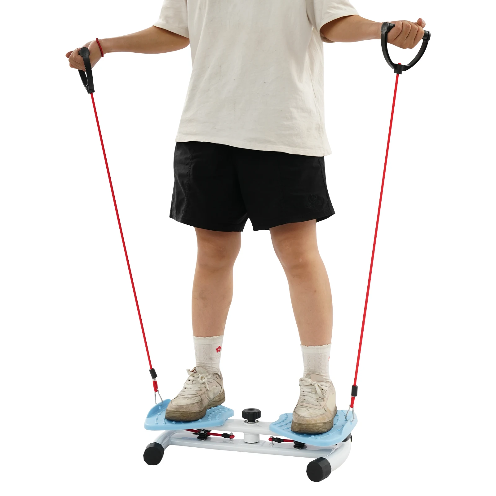 Taillen-Twister, Taillen-Übungs-Twist-Board, Taillen-Twisting-Board mit Doppel-Grippy- und Dual-Pedal-Design, Lager 264,55 Pfund, Unisex