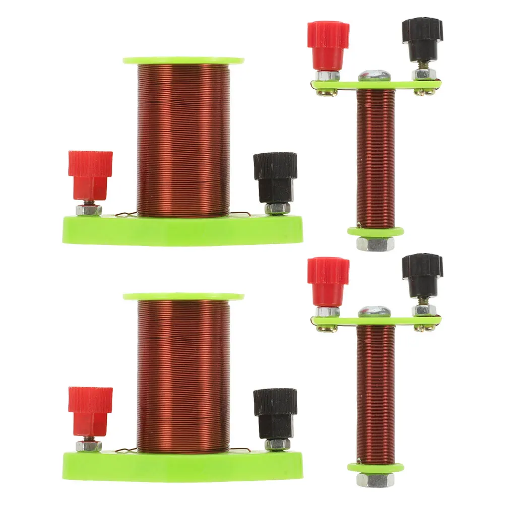 

2pcs Primary Secondary Coils Induction Teaching Material Physics Education Tool Electromagnetic Experiment Kit