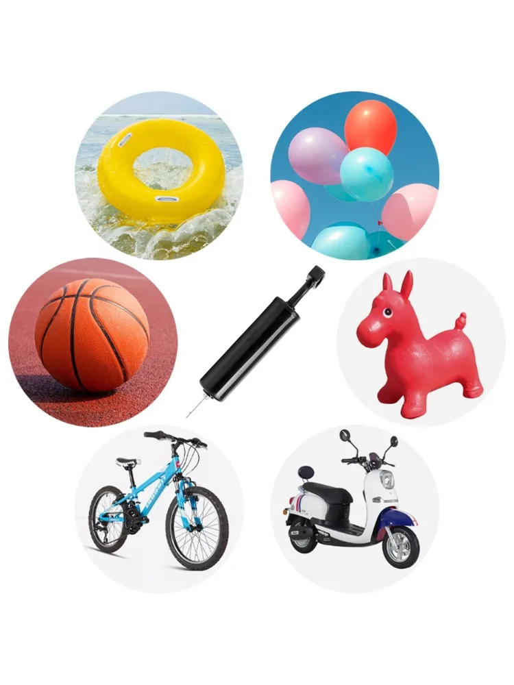 AliExpress NONE Home Invisible Air Needle Balloon Swimming Ring Pump Mini Portable Football Volleyball Basketball Pump