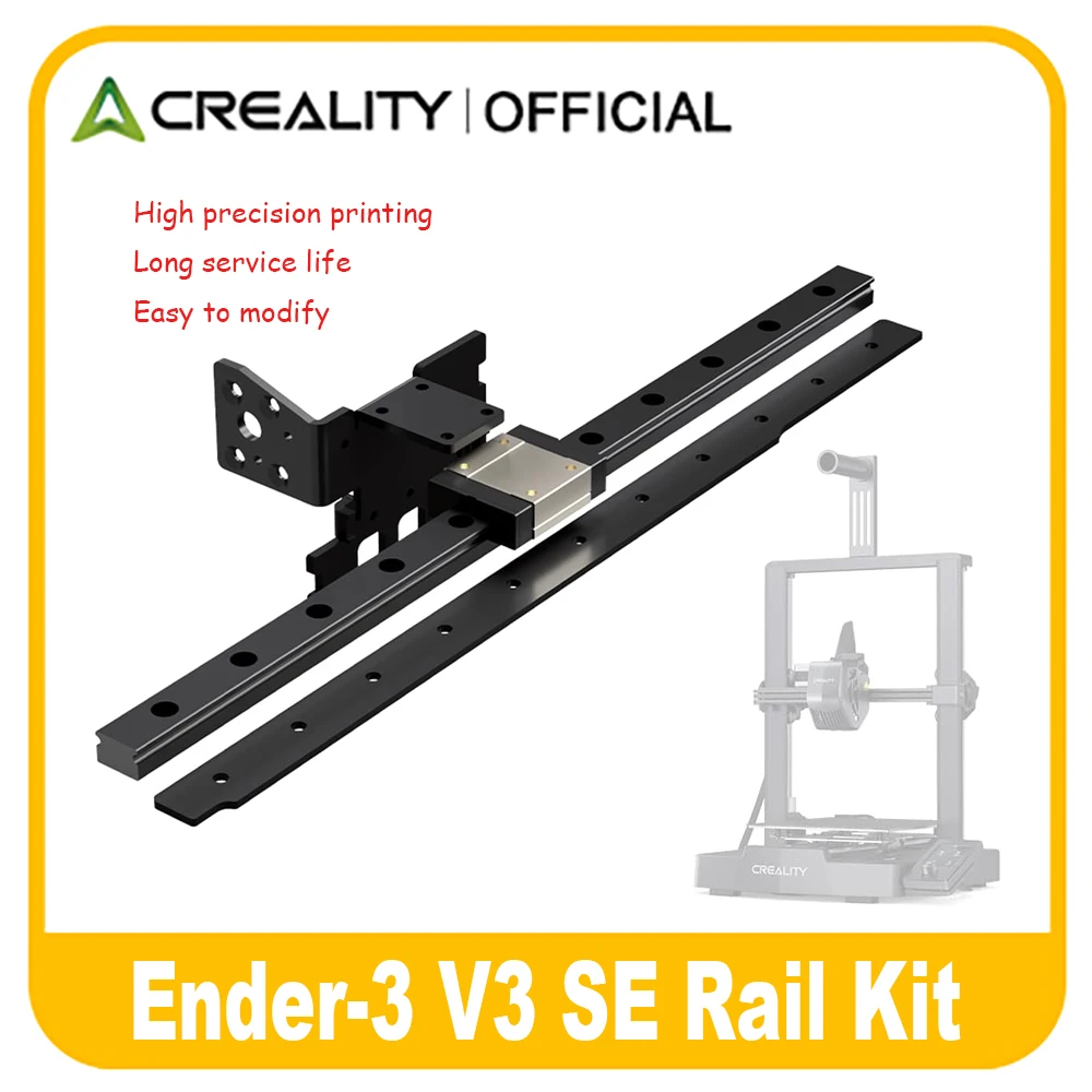 Creality Ender-3 V3 SE 선형 가이드 레일 키트, 고정밀 인쇄, 긴 서비스 수명, 3D 프린터 부품 수정 용이 