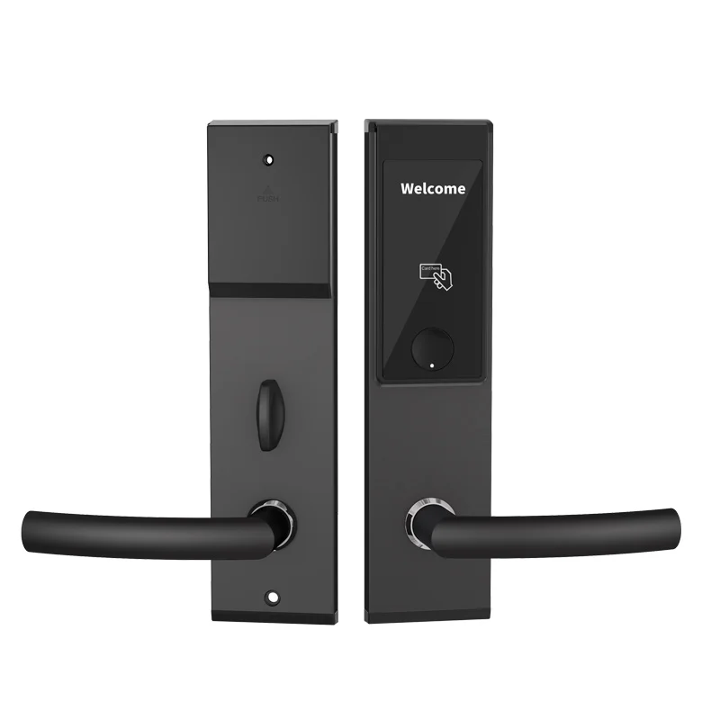 Card Key Inductive Electric Mortise Lock Smart Security Door Lock Support Hotel Lock System Free Software Apartment Hotel School