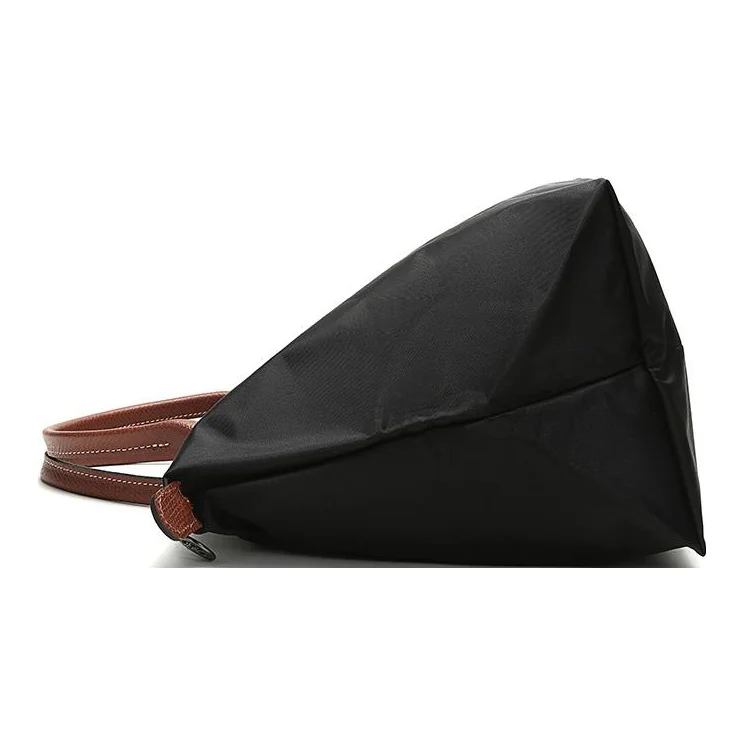 LONGCHAMP Le Pliage Canvas Dumpling Bag Handbag Medium Women's Black 1623089001 view 5
