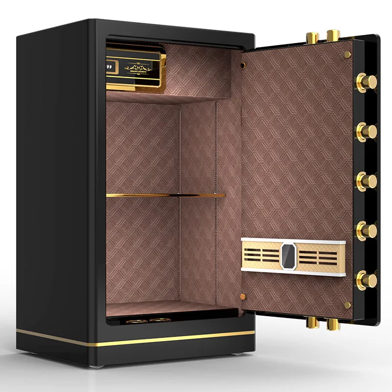 Wall All Steel 60cm Fingerprint Password Home Office Electronic Safe Anti-theft Hotel Safe Deposit Box Password Lock
