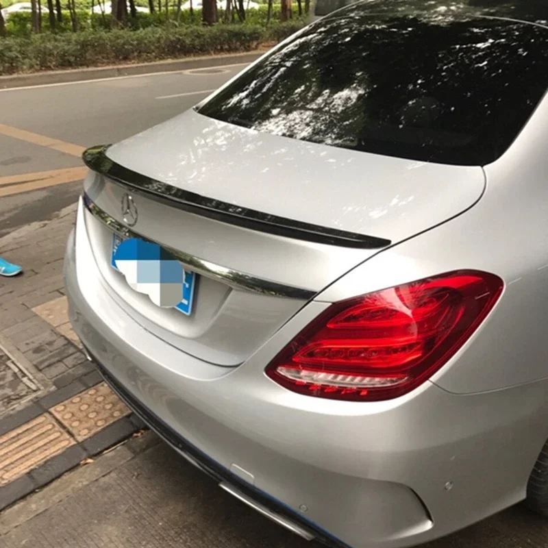 

Спойлер для Benz W205, Автомобильный задний спойлер из АБС-материала, для Benz W205, C180, C200, C260, спойлер 2015 +