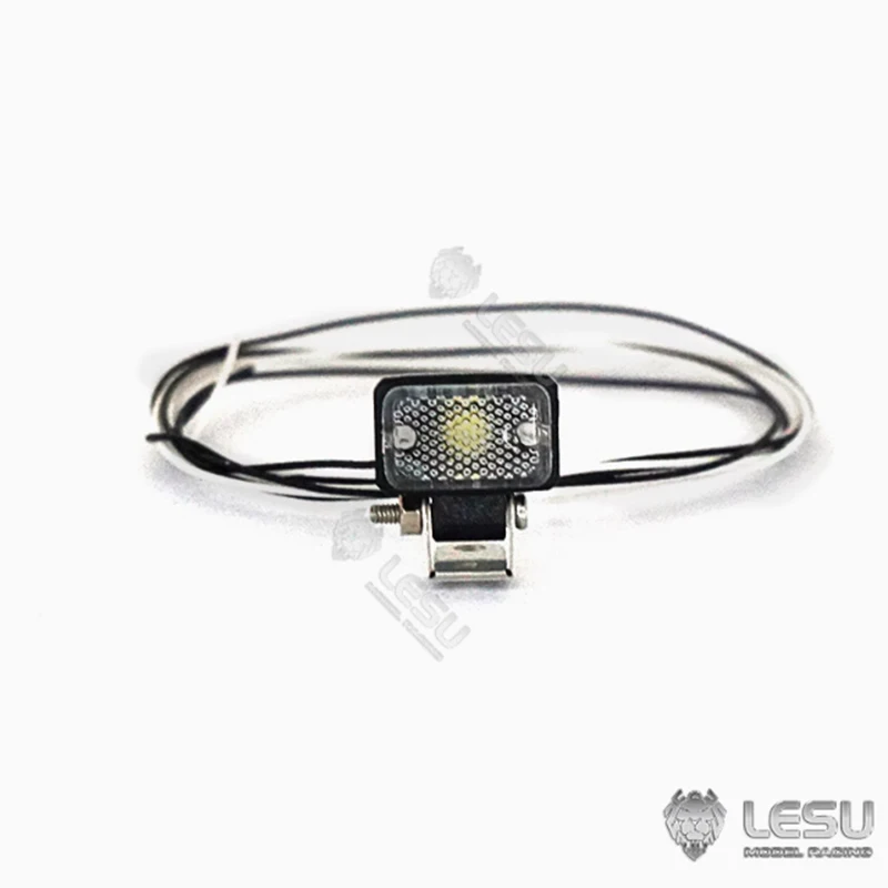 ไฟสปอร์ตไลท์จำลองสำหรับรถบรรทุกขนาด 1/14 รุ่น S-1284 ไฟ LED สำหรับรถแทรกเตอร์ Tamiya DIY LESU