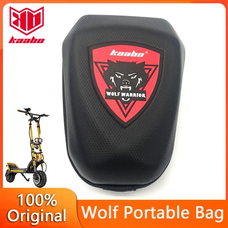 Original Kaabo Wolf Scooter Bag Portable Hanging Head Bag for Kaabo Wolf Warrior Wolf King GTR Kickscooter 4L Bag Accessories