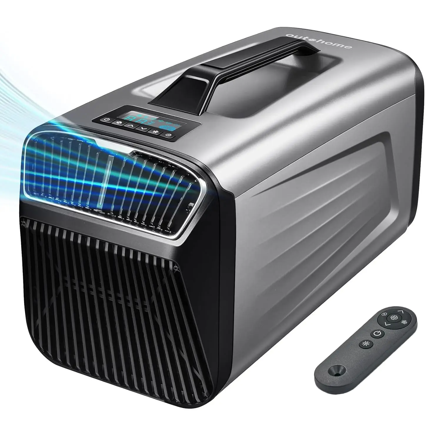 

Портативный кондиционер для палаток 5200 BTU, для использования на улице и в помещении, потребление 400 Вт, тихая работа, индивидуальная настройка.