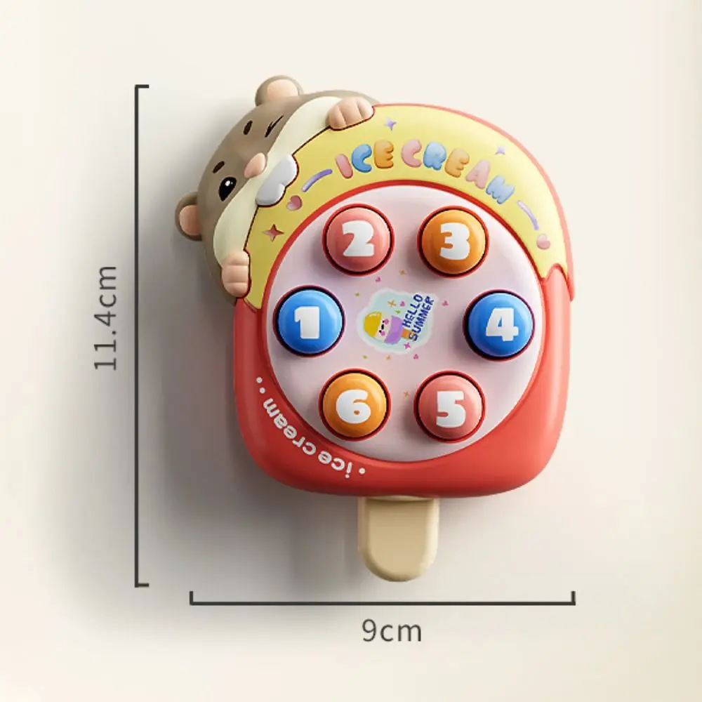 Giocattolo educativo per bambini Happy Marmotta Colori casualizzati Gioco di spinta veloce Gioco di memoria giocattolo Self Care Whack Mole Game
