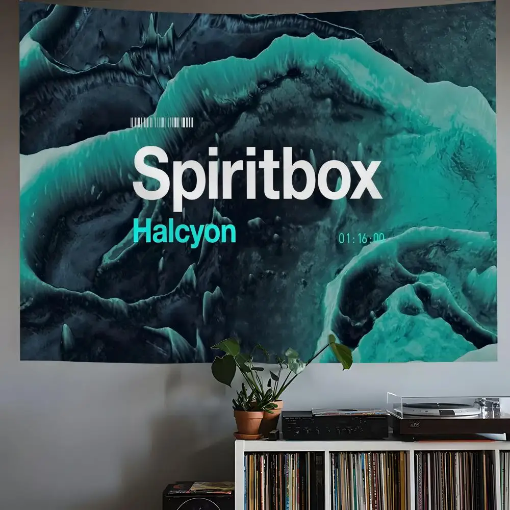 S-SPIRITBOX Rock   Living Bedroom Party Dormitory interior Wall bohemian Decoration Attached clip