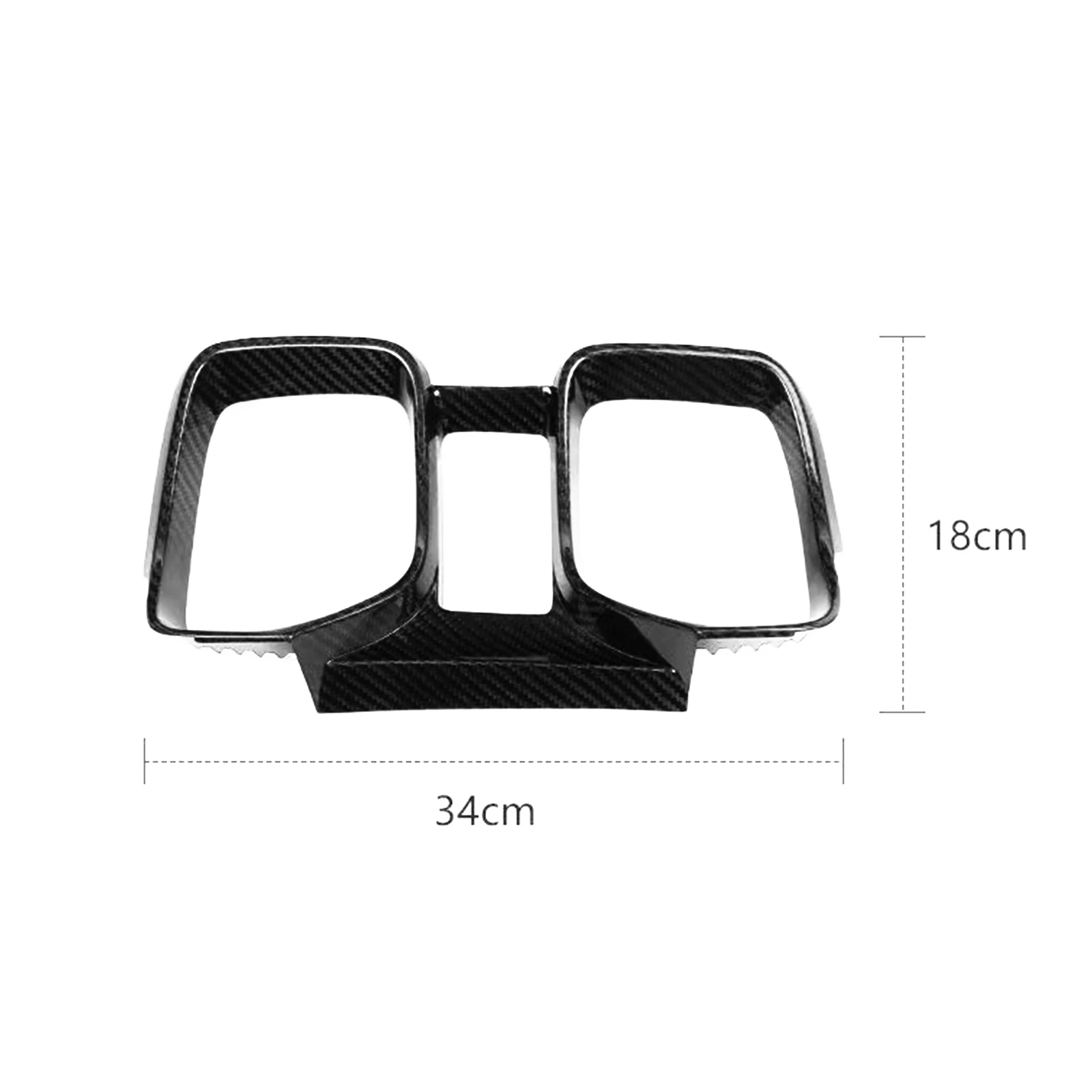 Front Dashboard Frame For Chevrolet Camaro 2010-2015 Car Interior Carbon Fiber Center Console Instrument Dash Panel Cover Trim