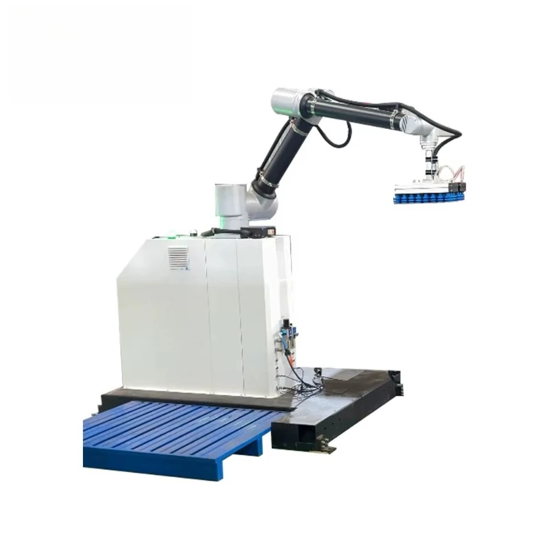 Automatic arm stacking pick and place robot stacker palletizer