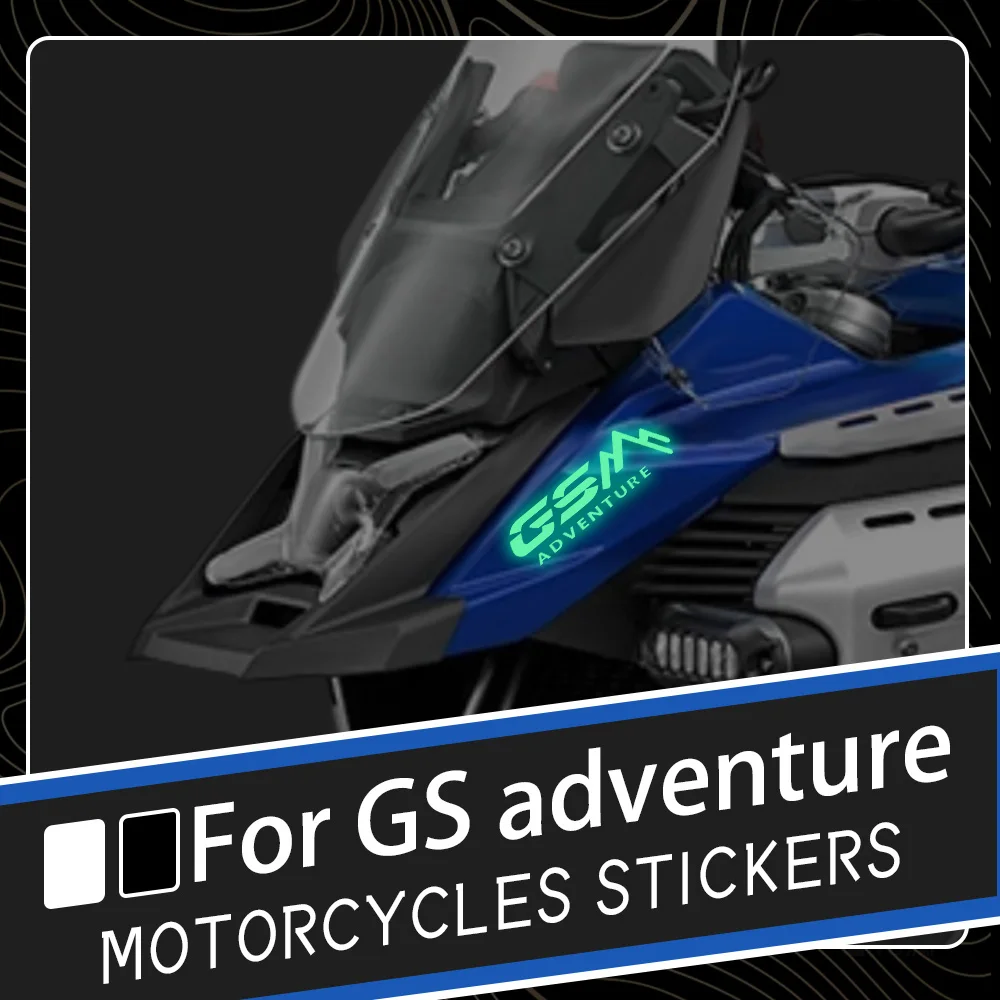 

Motorcycle Glow Stickers Decal Reflective sticker GS ADV For BMW GS ADV Accessories 2010 2011 2012-2024