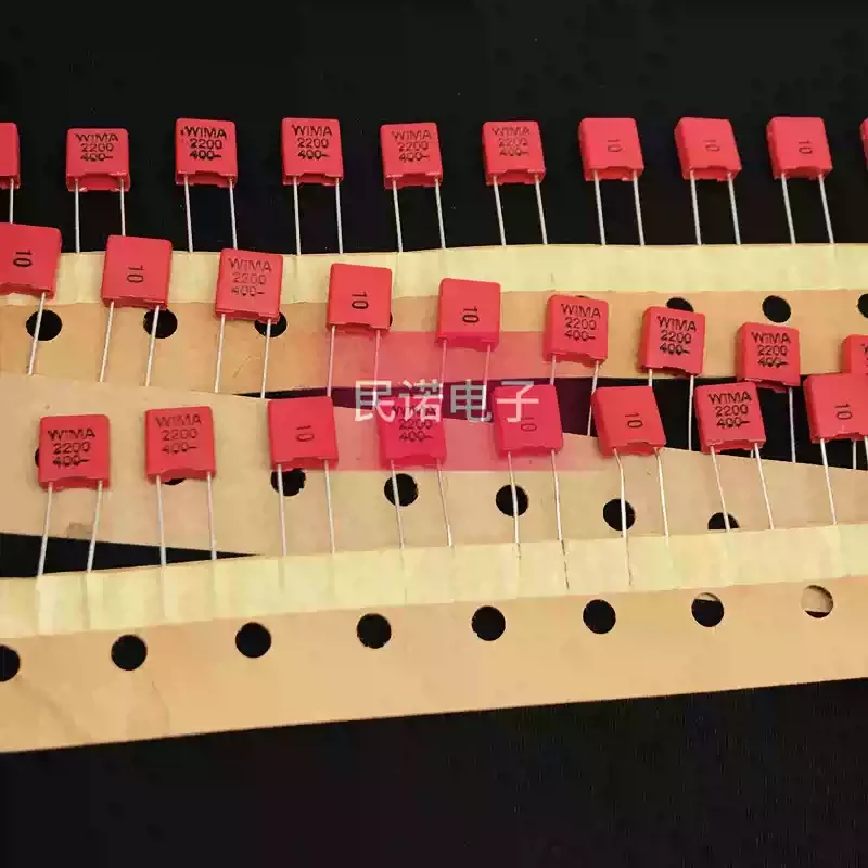 10-100pcs MKP2 400V 0.0022UF 400V 2200PF 222 brand new WM capacitor WIMA pin spacing 5mm