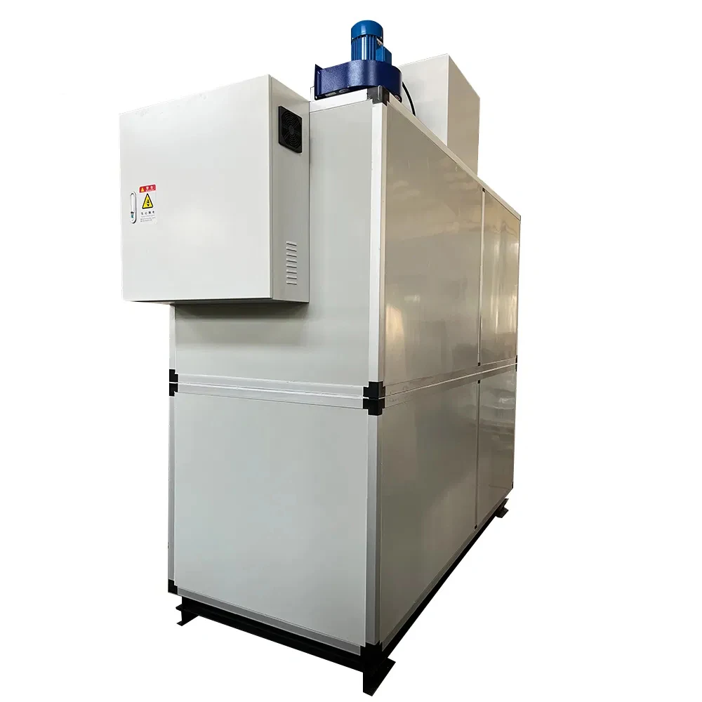 Customized Rotary Industrial Air Dryer Unit New Condition Air Flow Dehumidifier with Electric Power Source Desiccant Wheel