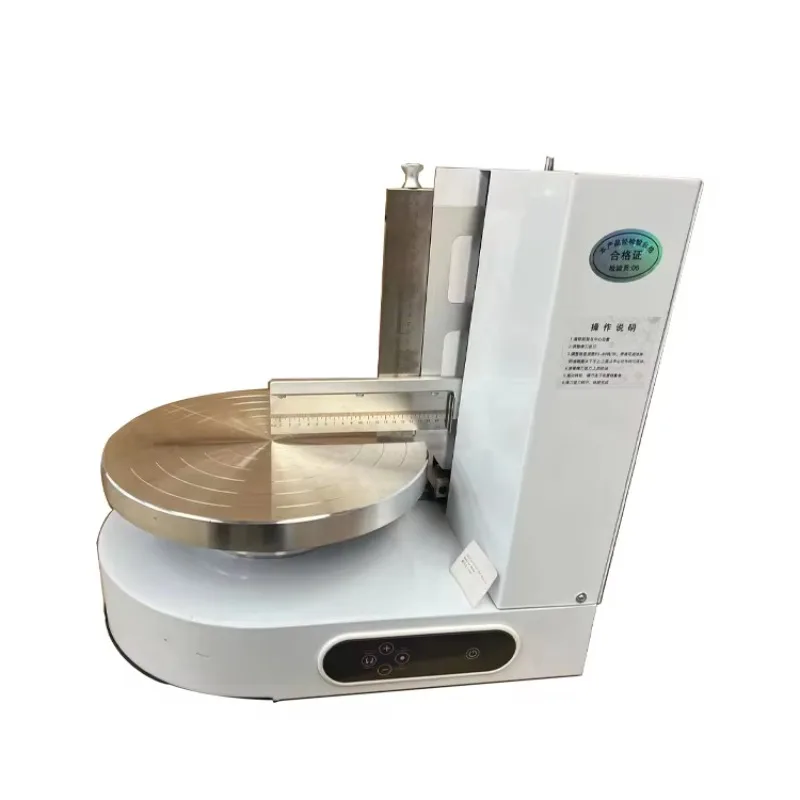 Automatic Cake Spreading Machine Cake Cream Frosting Icing Smoothing Coating Machine