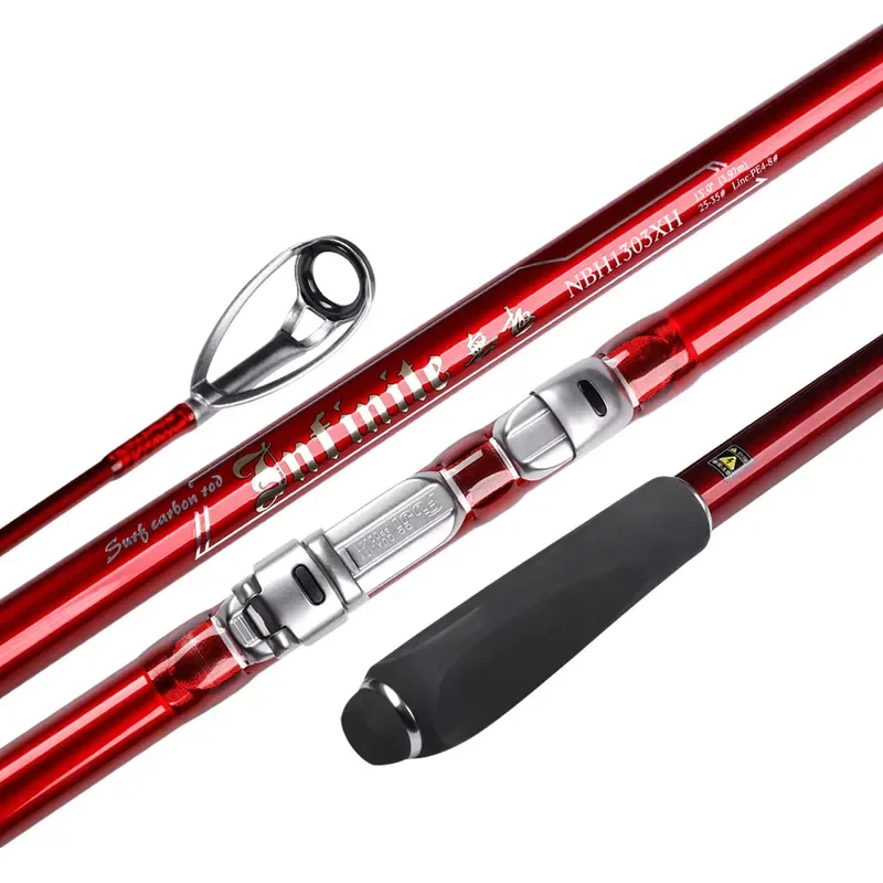 Noeby 3 Section Spinning Fishing Rod Surf Rod