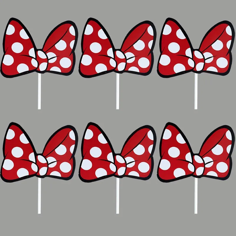 5 قطع ديزني ميكي ميني كعكة المكونات الديكور استحمام الطفل حفلة عيد ميلاد كعكة الديكور الخبز الدعائم