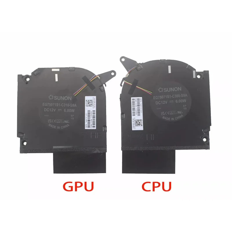 Z  New CPU GPU Cooling Fan For HP 16-WF 16-XF TPN-C167 TPN-C168 16-U N44737-001