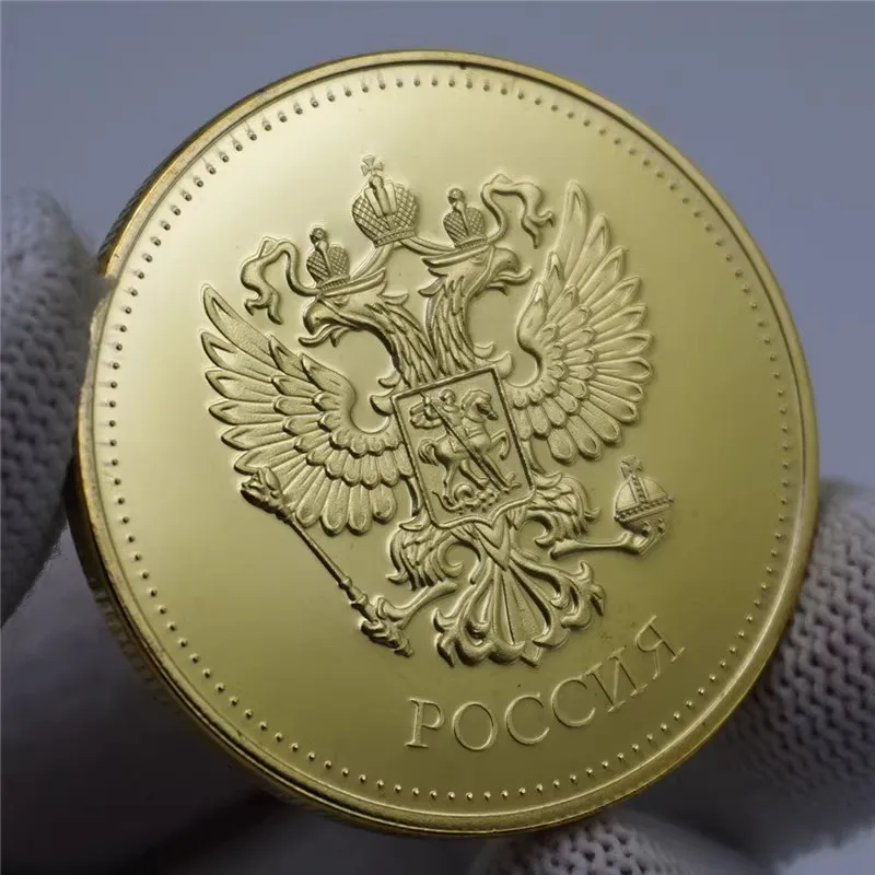 شارة عملة تذكارية لروسيا ، كروزر جلينغ ذهبي ، أورورا ثورة أكتوبر ، ميدالية تذكارية ، هدايا فنية #2