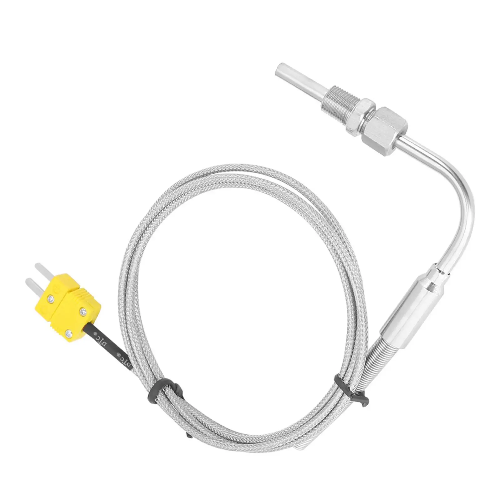 K Type EGT Thermocouple Probe for exhaust Gas Temperature Measurement with Exposed Tip & Connector